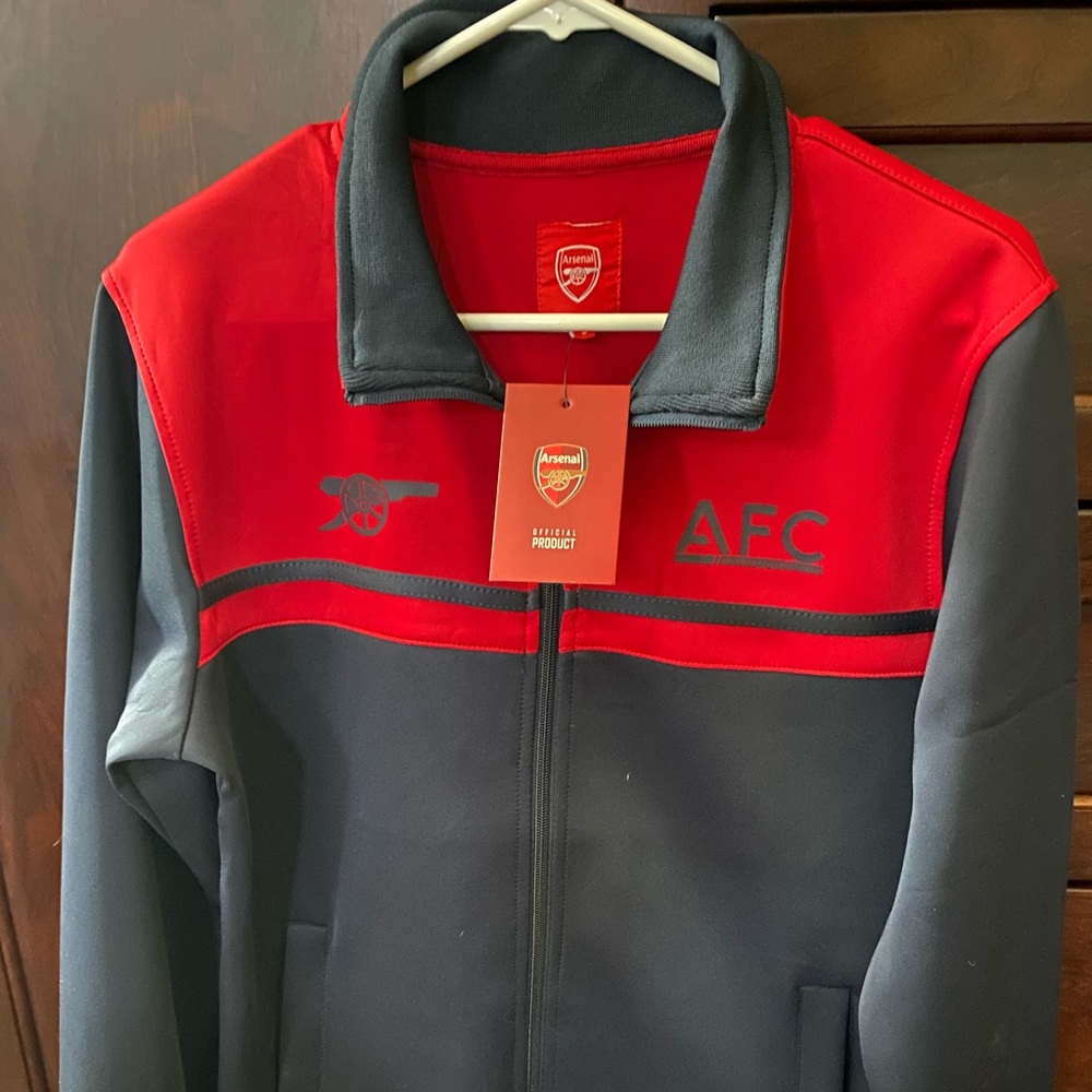 BRAND NEW W/ TAGS - Arsenal Leisure Tricolor Retro Jacket